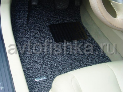 Эмблема Mercedes-Benz из полированного алюминия для ковриков салона - 1 шт., 18х64 мм